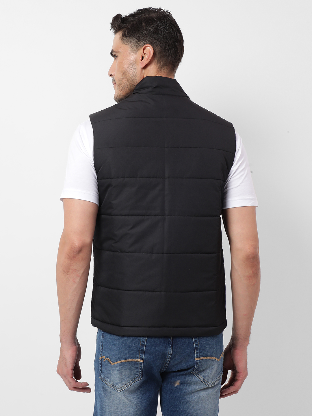Numero Uno Men Solid Black Jacket